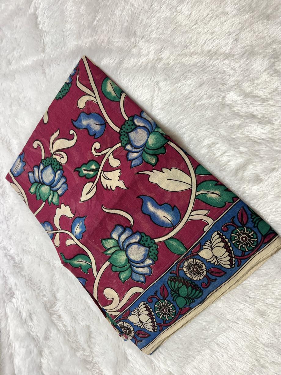 Kalamkari Jaipur saree